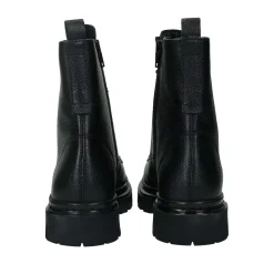Anfibi in vera pelle.Tacco alto 3cm