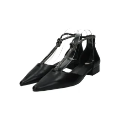 Ballerine con listino intrecciato