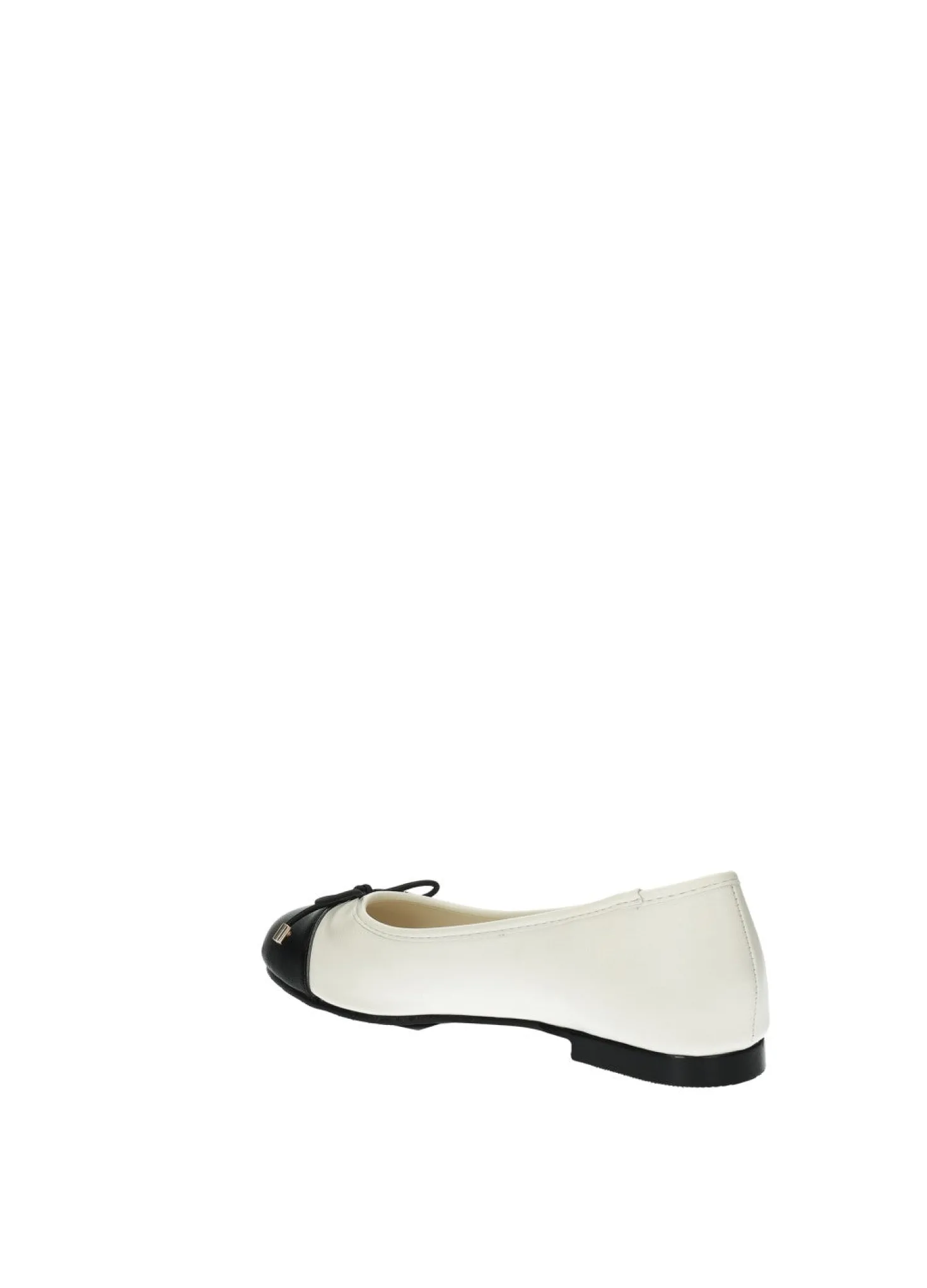 Ballerine con puntina a contrasto