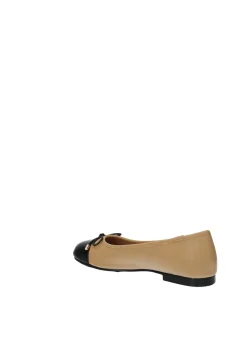 Ballerine con puntina a contrasto