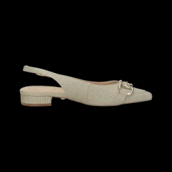 Ballerine slingback con cinturino in fibbia