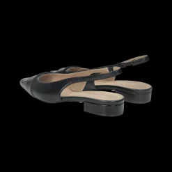 Ballerine slingback con cinturino in fibbia