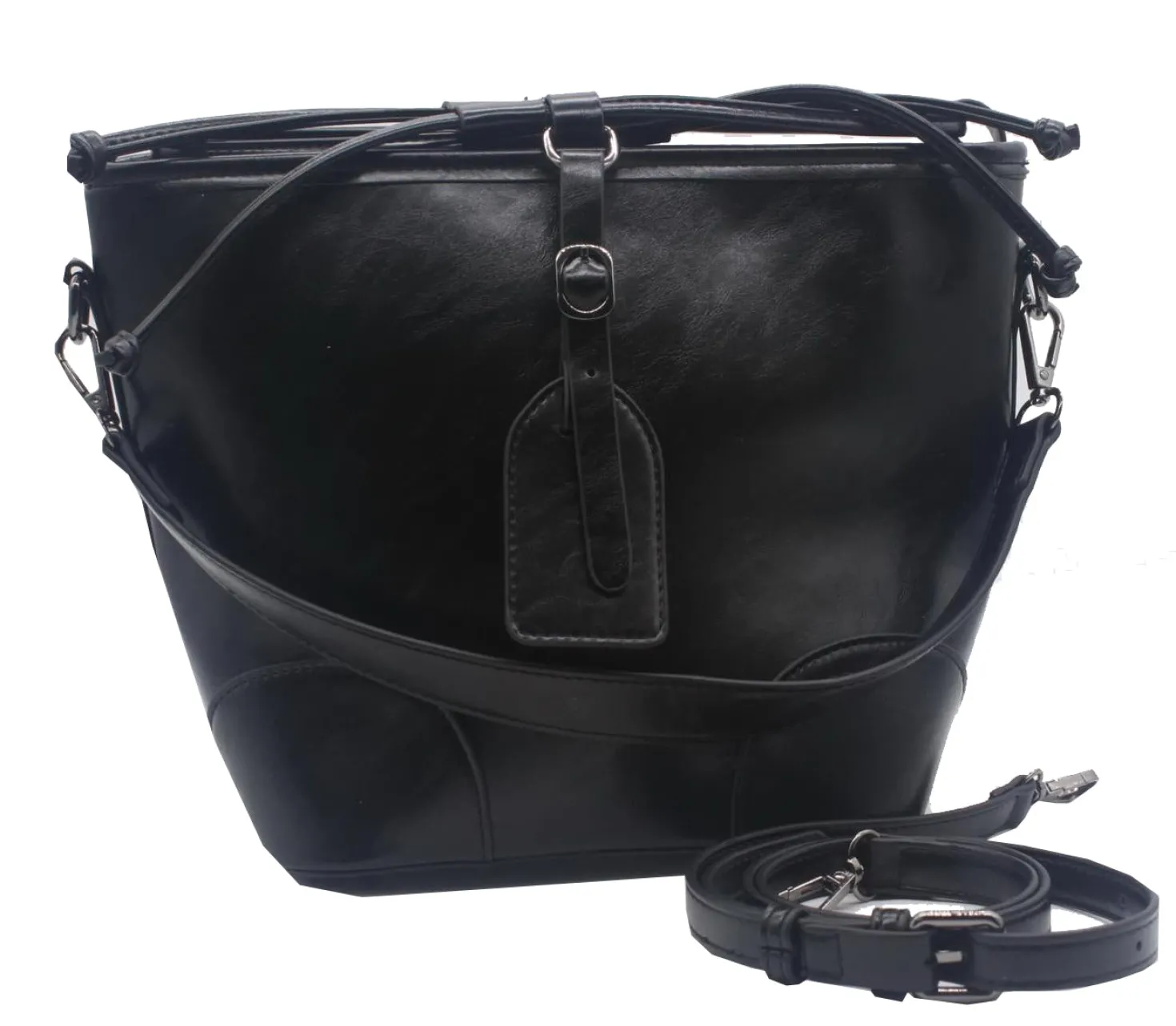Borsa shopper con tracolla