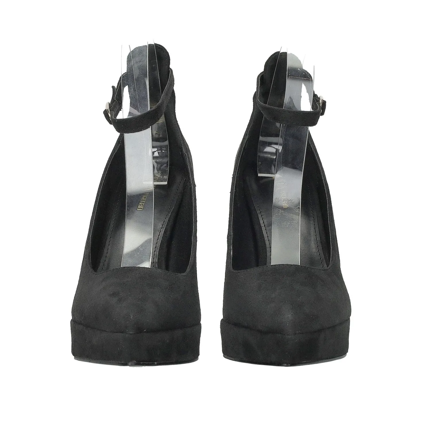 Décolleté con cinturino. Tacco alto 12cm