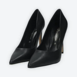 Décolleté con sottopiede in vera pelle.Tacco alto 10cm