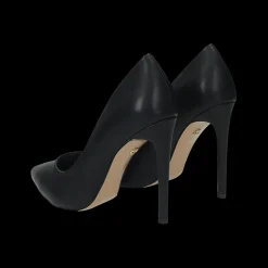 Décolleté con sottopiede in vera pelle.Tacco alto 8 cm