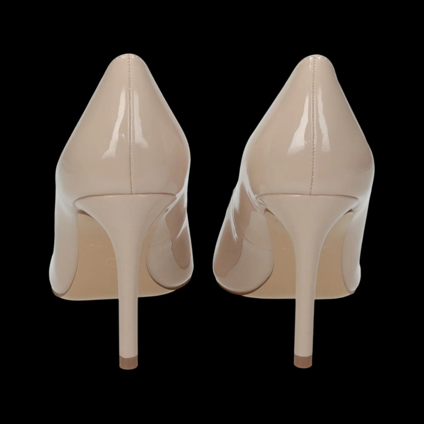 Décolleté con sottopiede in vera pelle.Tacco alto 10cm