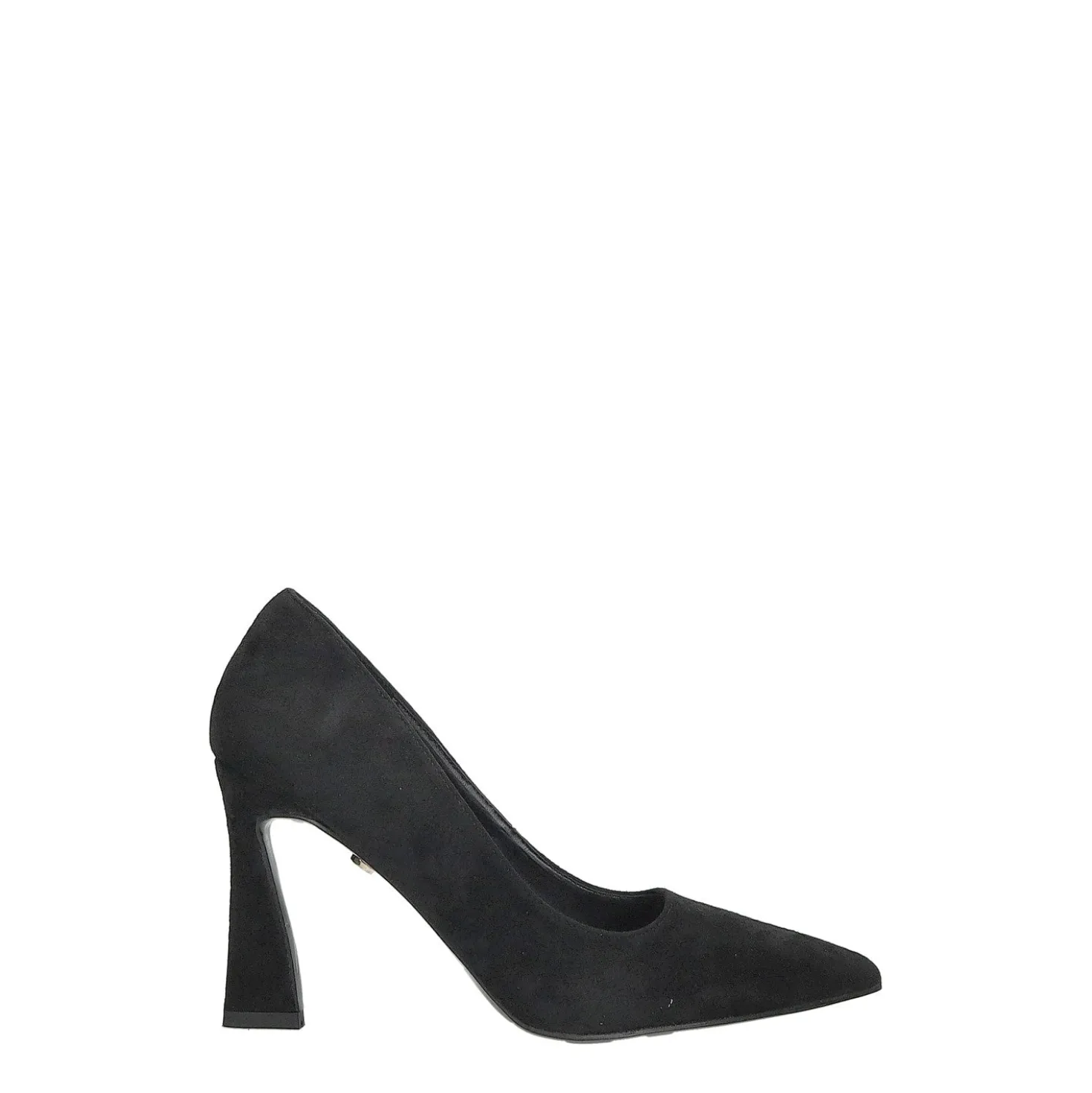 Décolleté con tacco a rocchetto. Tacco alto 9.5cm