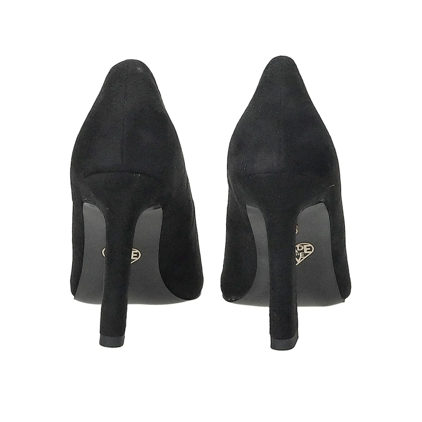 Décolleté con tacco a rocchetto. Tacco alto 9.5cm