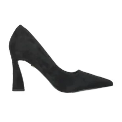 Décolleté con tacco a rocchetto. Tacco alto 9.5cm