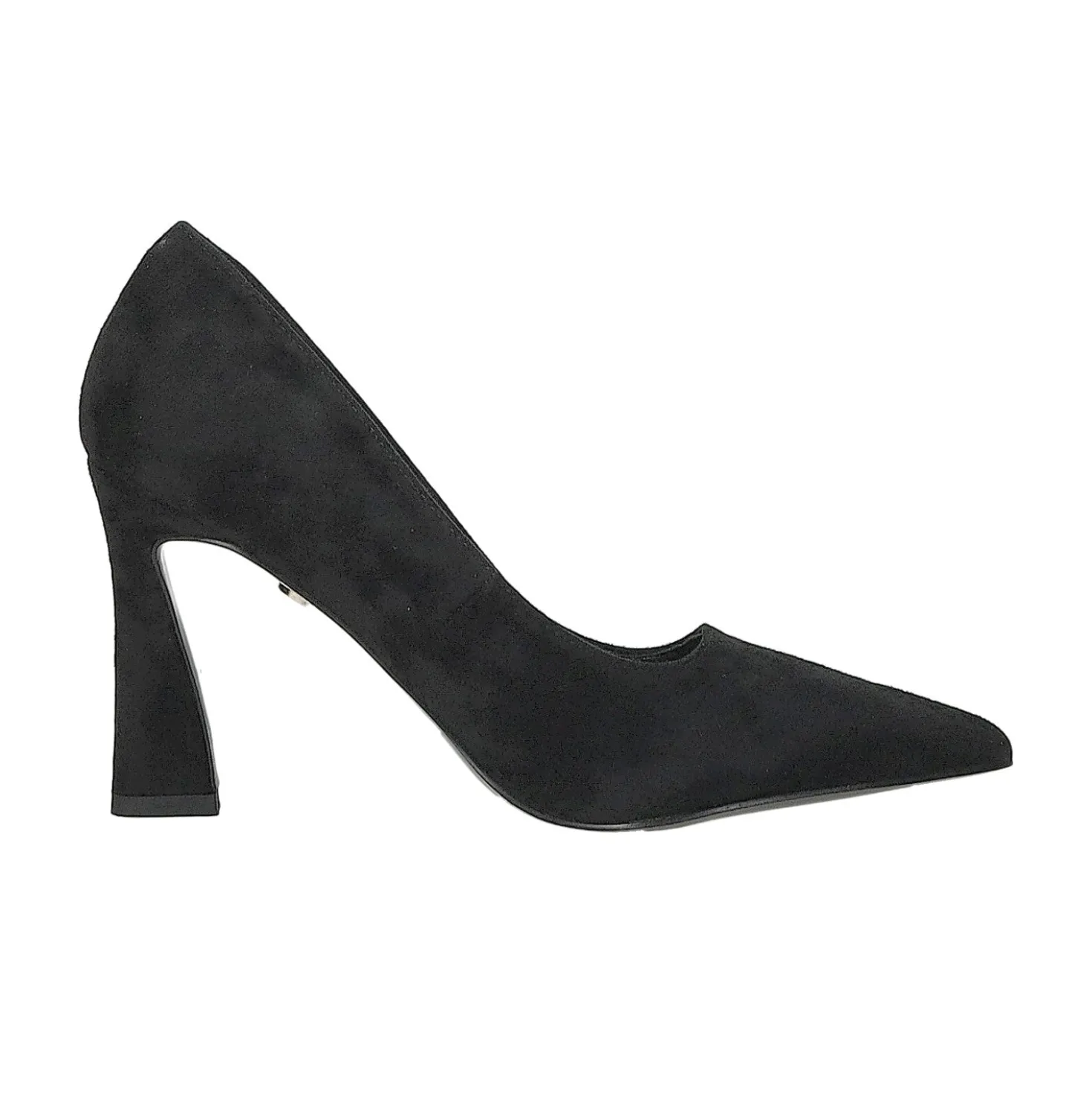 Décolleté con tacco a rocchetto. Tacco alto 9.5cm