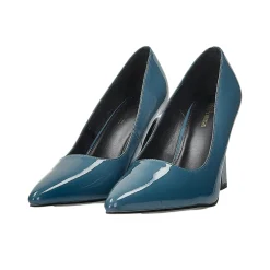 Décolleté con tacco a rocchetto. Tacco alto 9.5cm