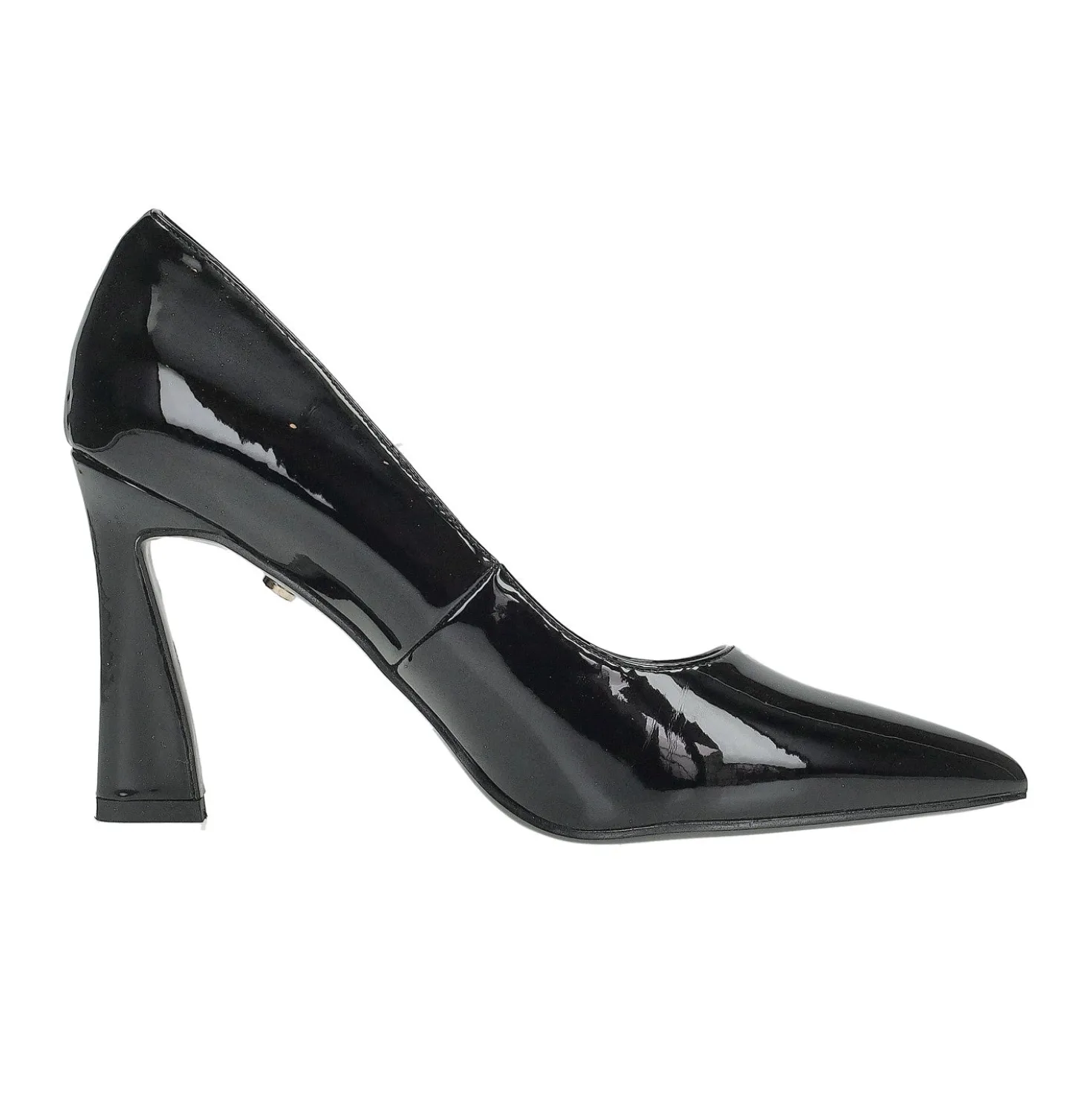 Décolleté con tacco a rocchetto. Tacco alto 9.5cm