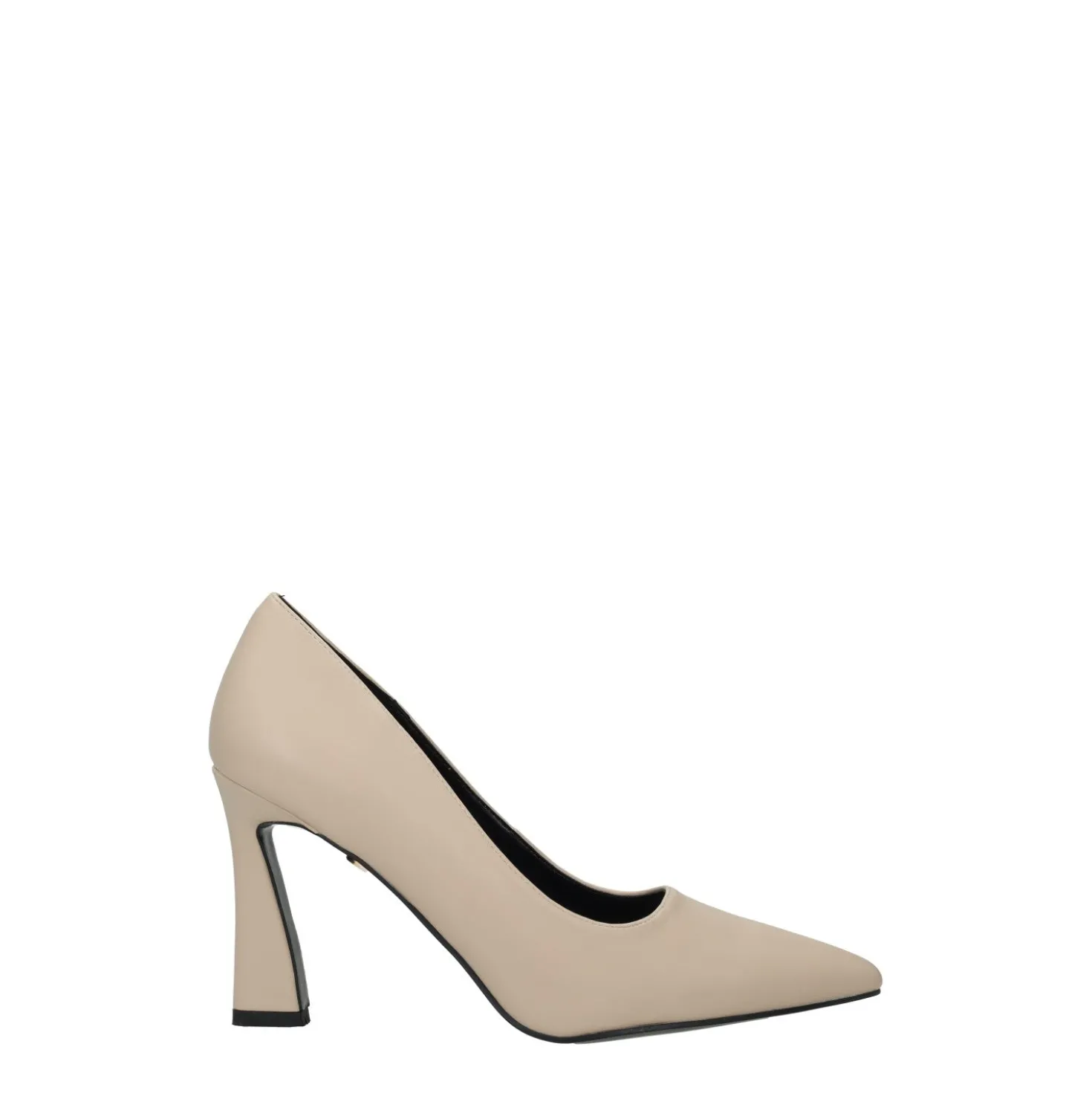 Décolleté con tacco a rocchetto.Tacco alto 9.5cm