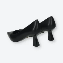 Décolleté con tacco a rocchetto. Tacco alto 6cm