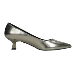 Décolleté effetto metallizzato.Tacco alto 5.5cm