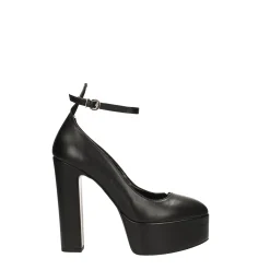 Décolleté platform glitterate. Made in Italy. Tacco alto 13.5cm