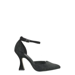 Décolleté ricoperte di strass.Tacco alto 10cm