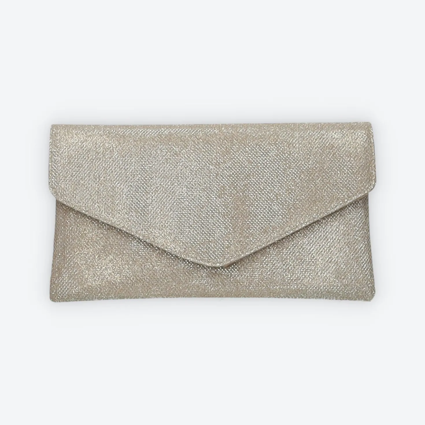 Pochette Clutch con clip