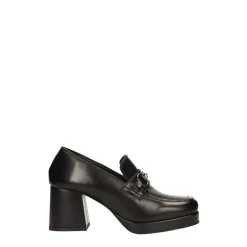 Pumps mocassino in vera pelle. Tacco alto 7cm