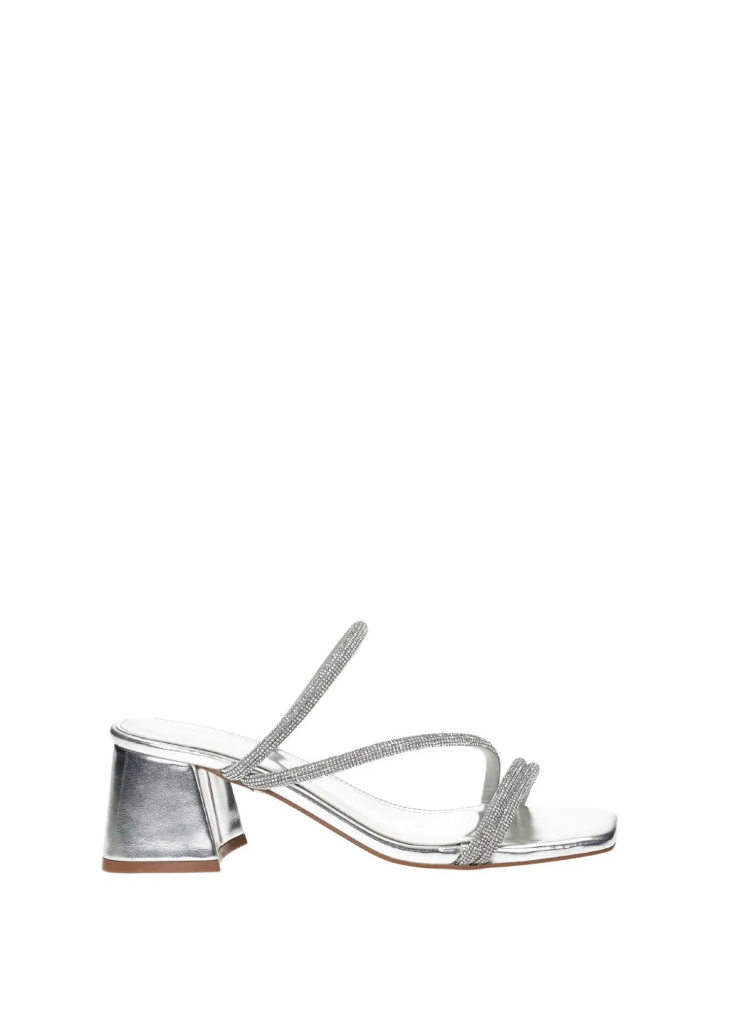 Sandali con listini strass