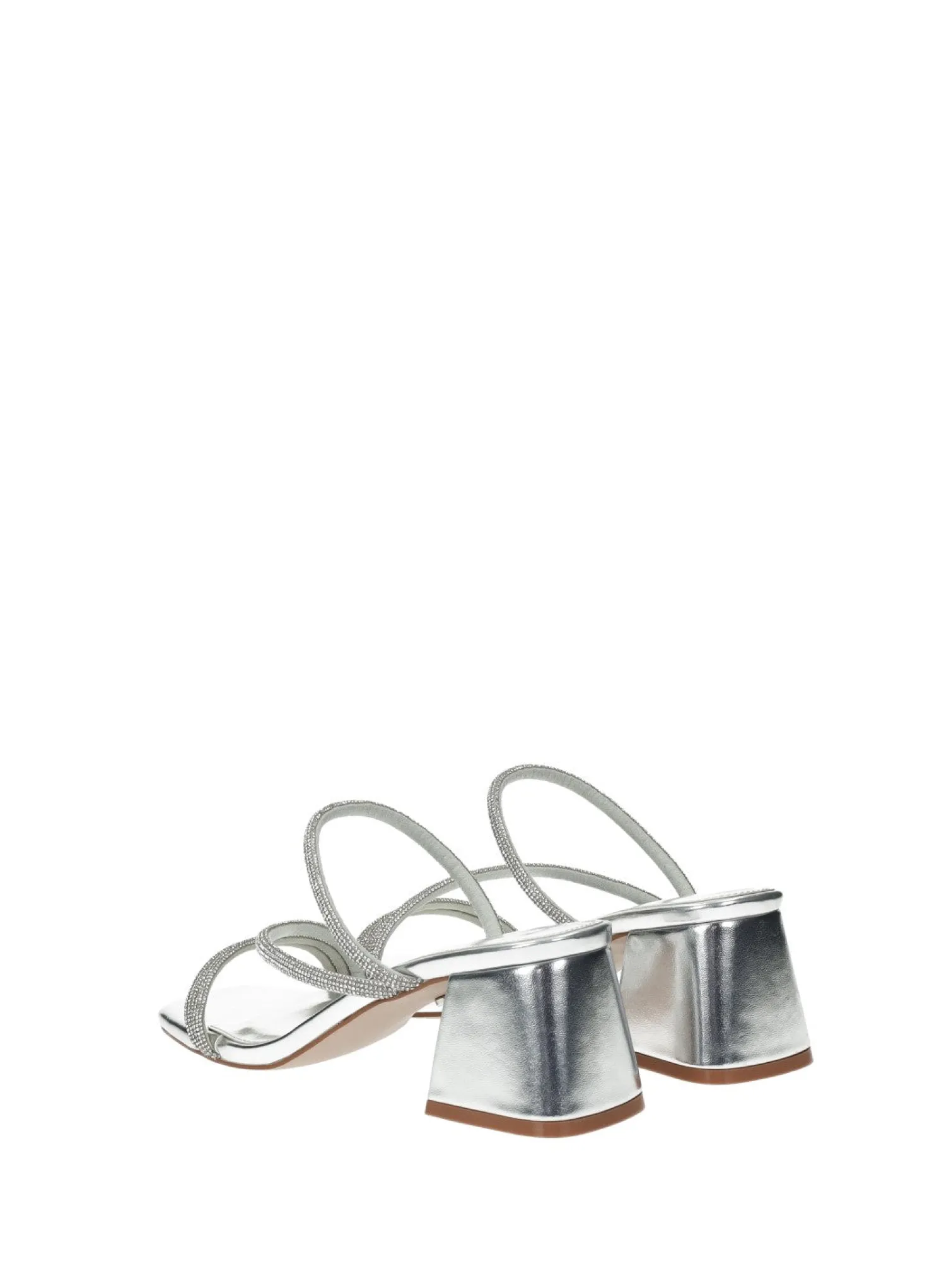 Sandali con listini strass