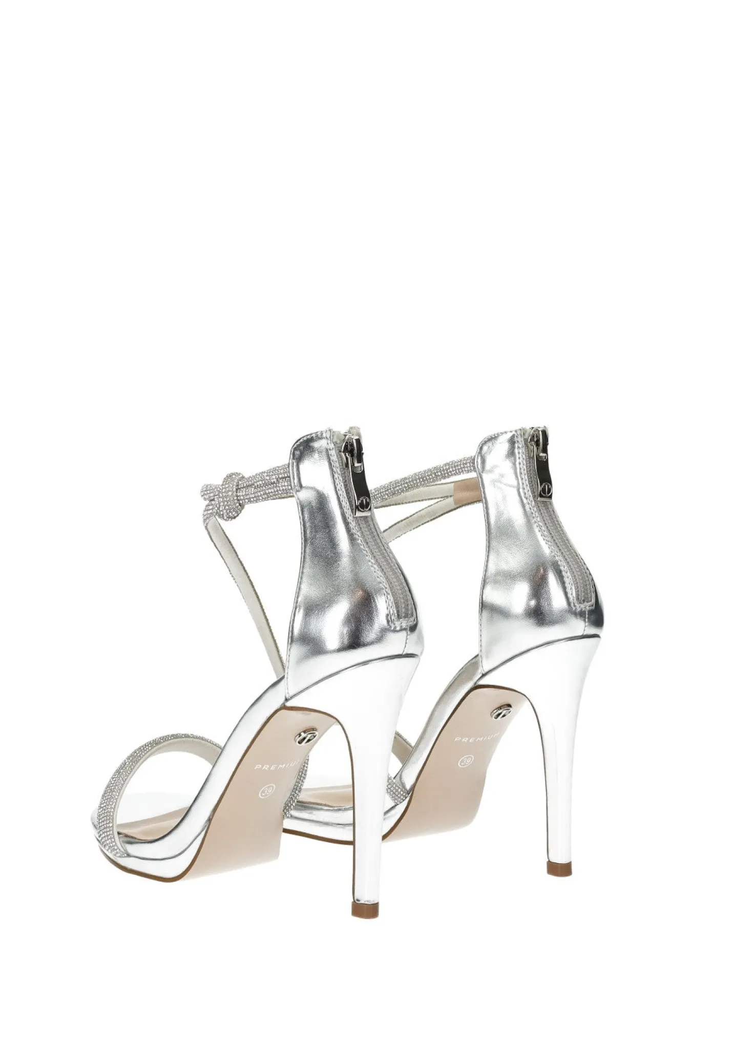 Sandali con listini strass