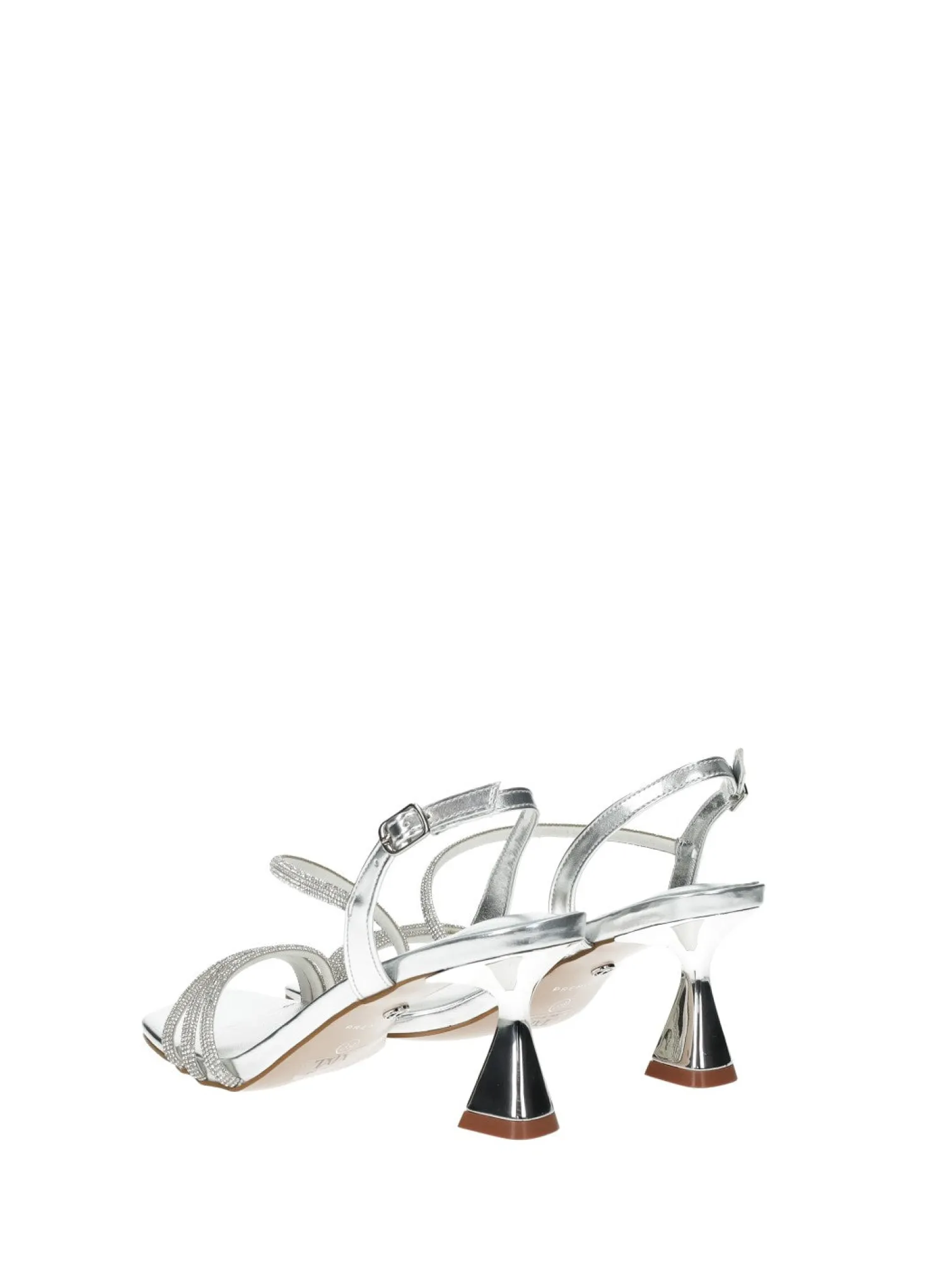 Sandali con listini strass