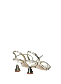Sandali con listini strass