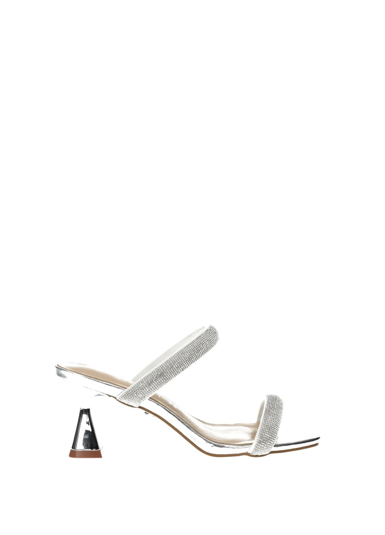 Sandali con listini strass