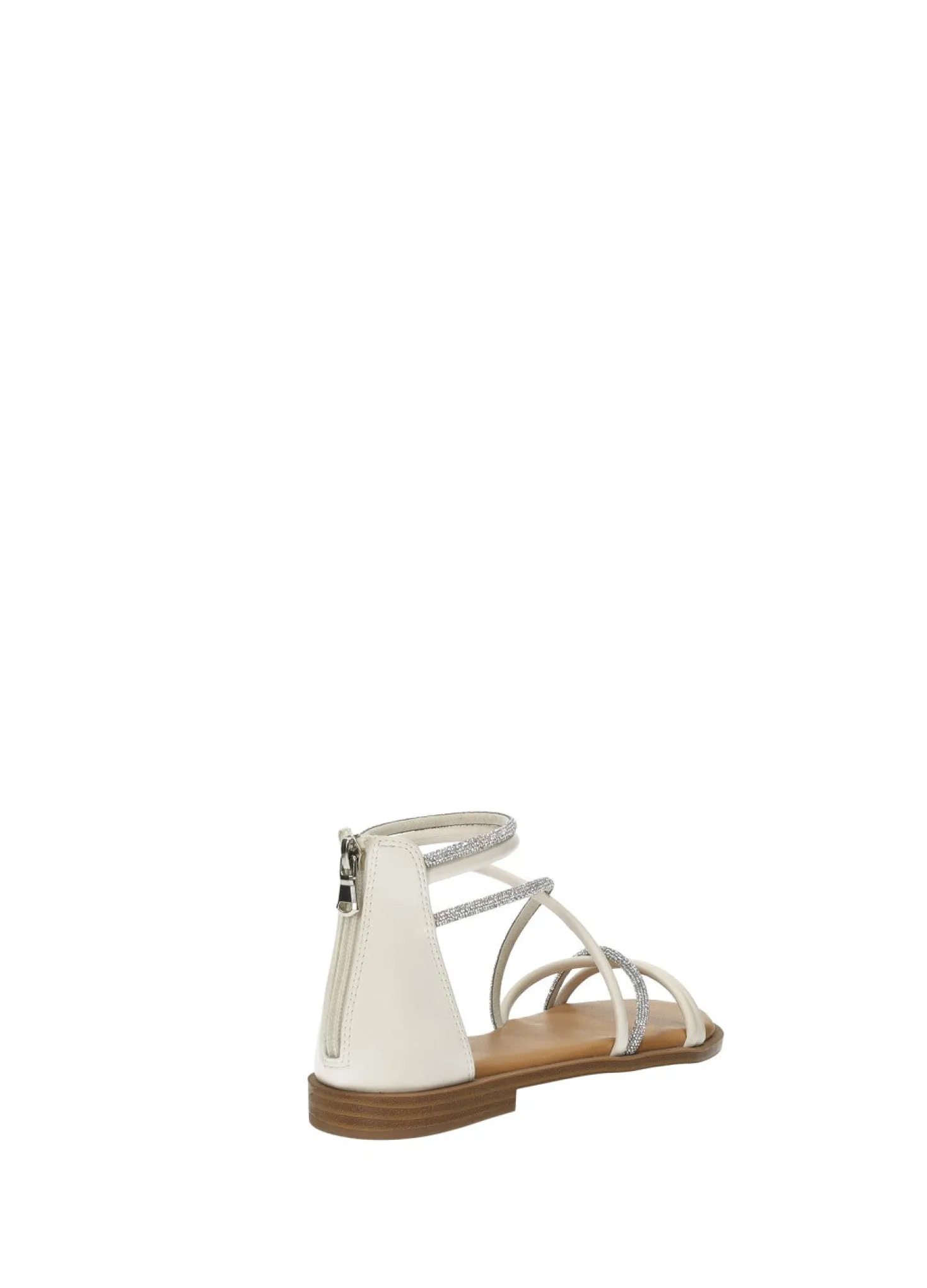Sandali con listini strass