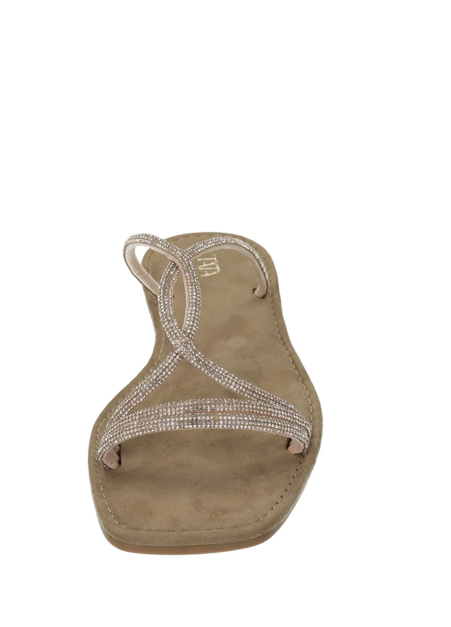 Sandali con listini strass
