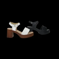Sandali con tacco chunky. Made in Italy.Tacco alto 8cm