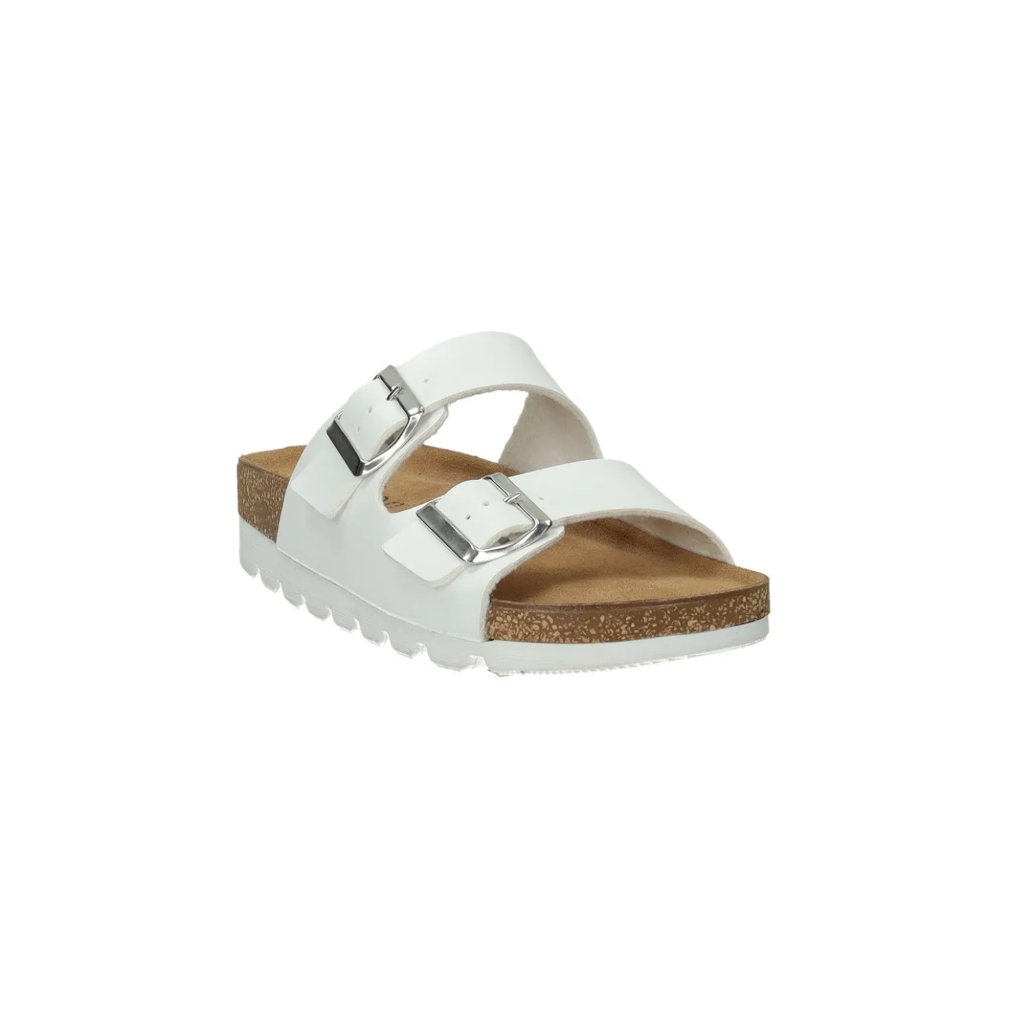Sandali flat con doppia fibbia