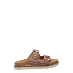 Sandali flat con fibbia