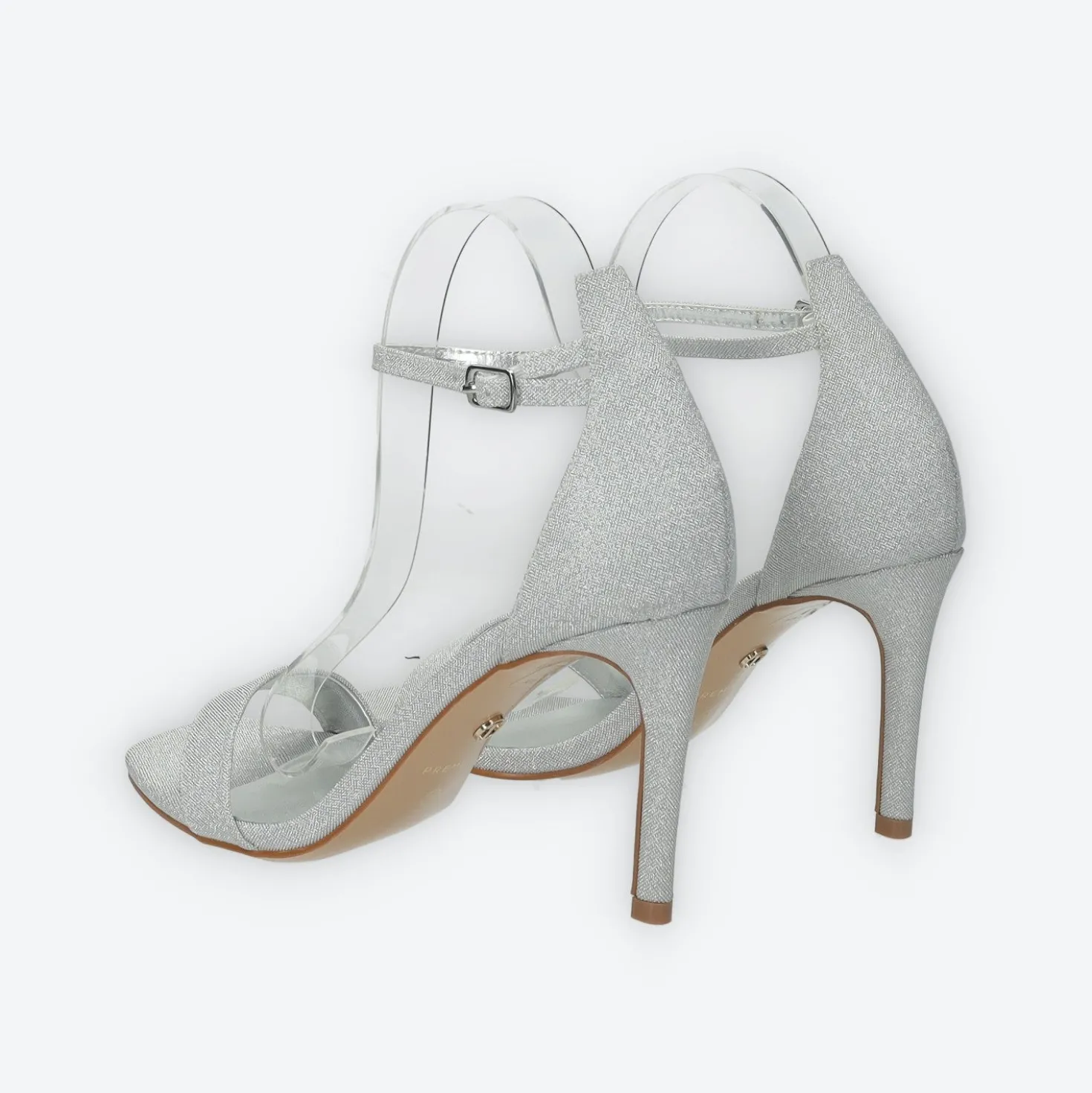 Sandali in strass.Tacco alto 9cm