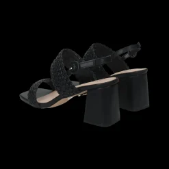 Sandali intrecciati. Tacco alto 10cm