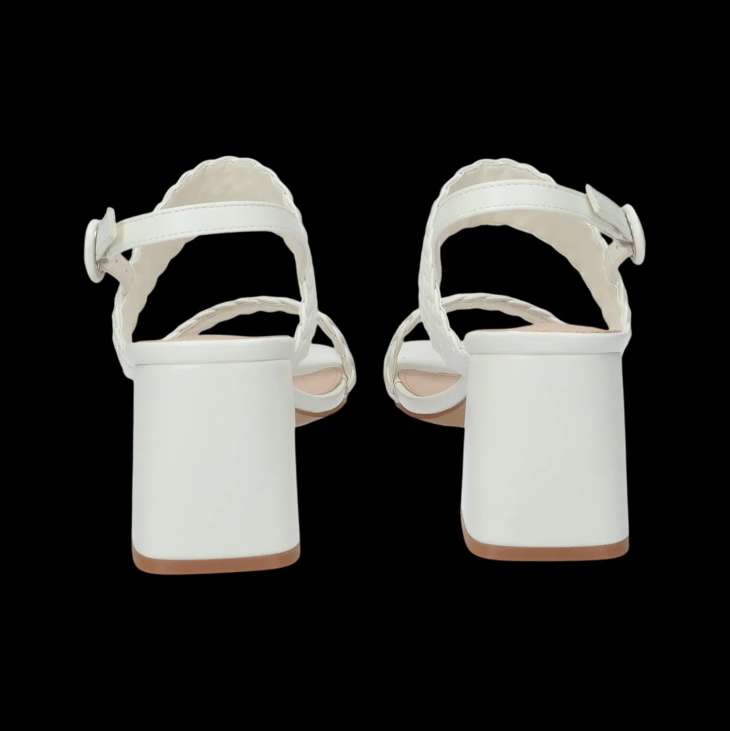 Sandali intrecciati. Tacco alto 10cm