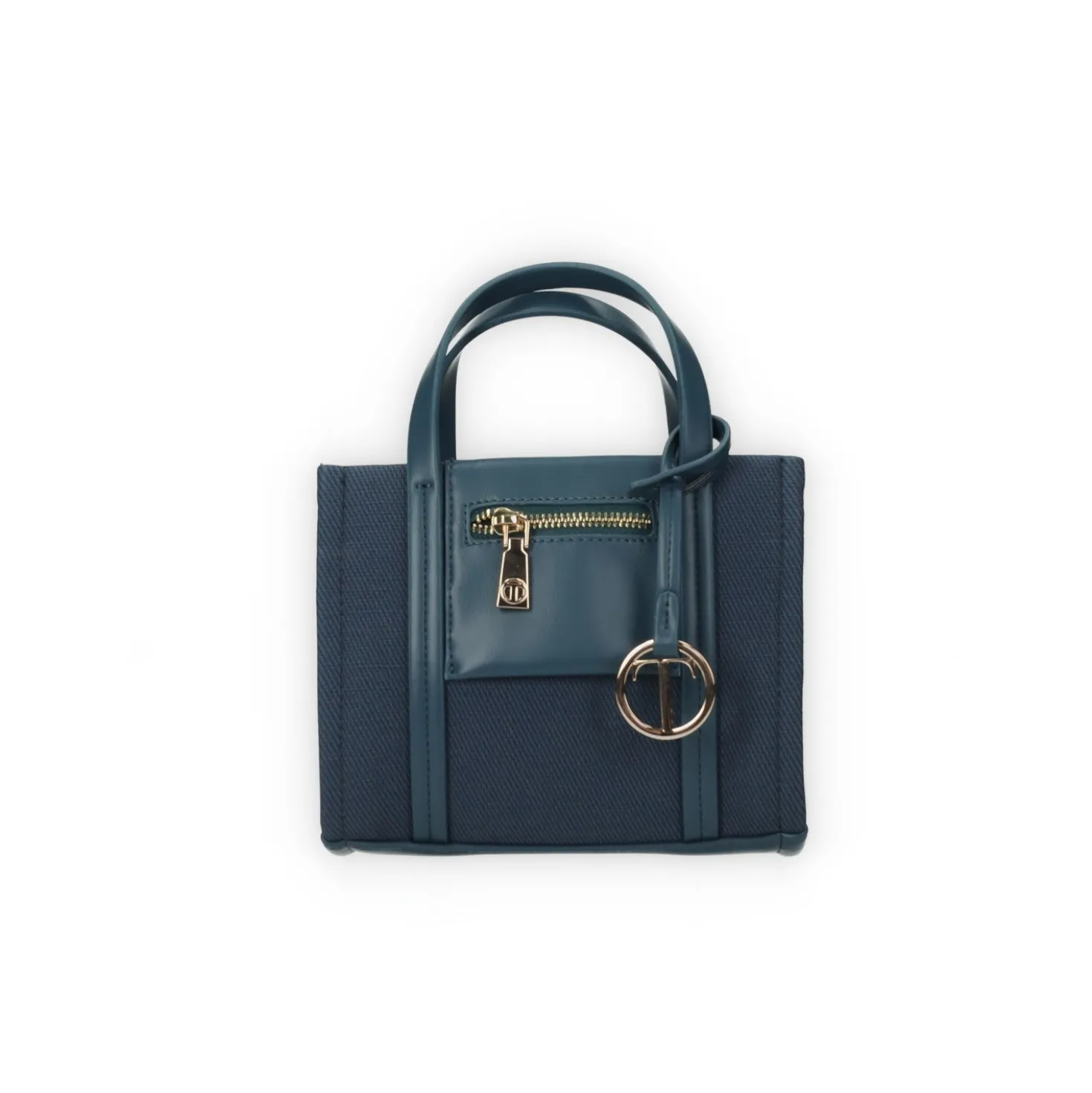 Shopping bag con zip esterna