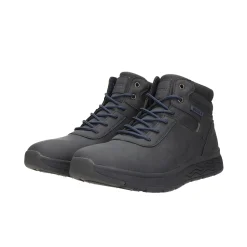 Sneakers alte con suola in gomma