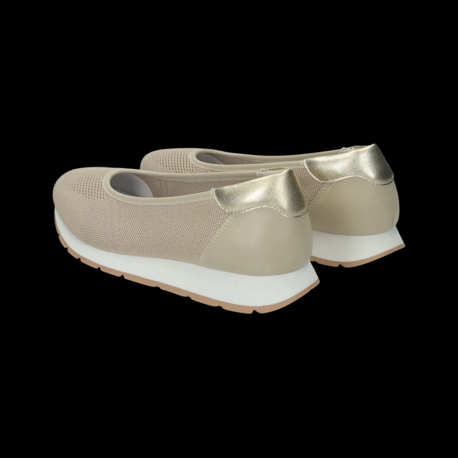 Sneakers con effetto calza