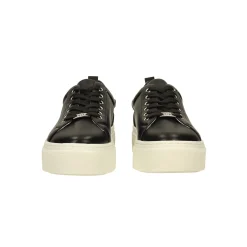 Sneakers con inserto glitterato. suola alta 3.5cm