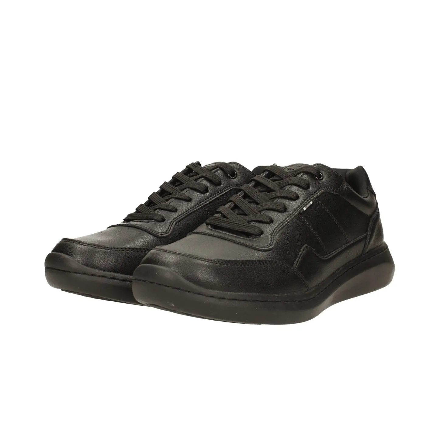Sneakers con sottopiede in Memory Active e inserti scamosciati