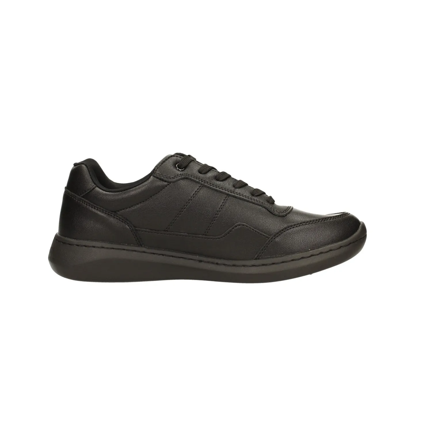 Sneakers con sottopiede in Memory Active e inserti scamosciati