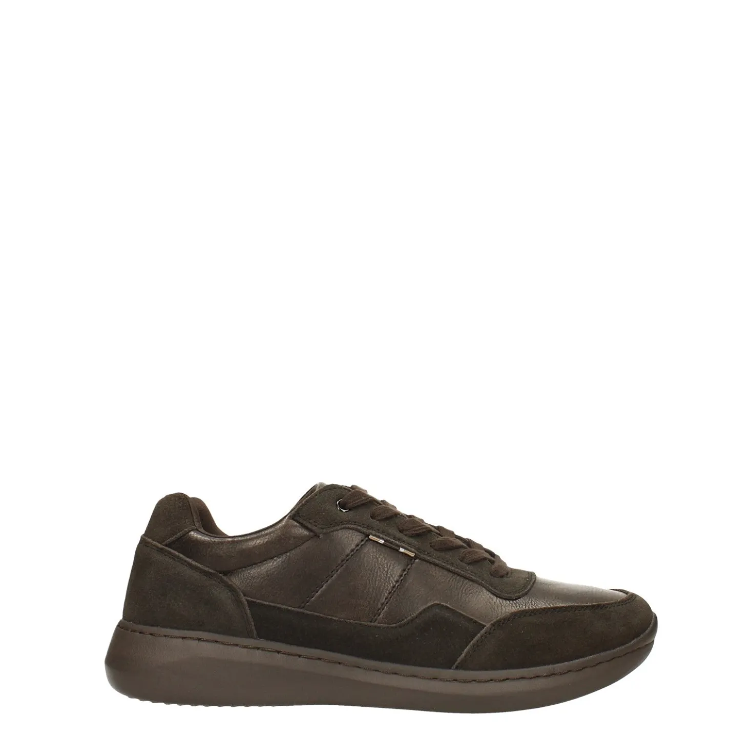Sneakers con sottopiede in Memory Active e inserti scamosciati