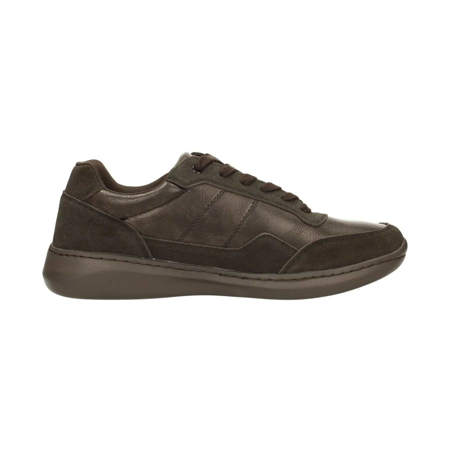 Sneakers con sottopiede in Memory Active e inserti scamosciati
