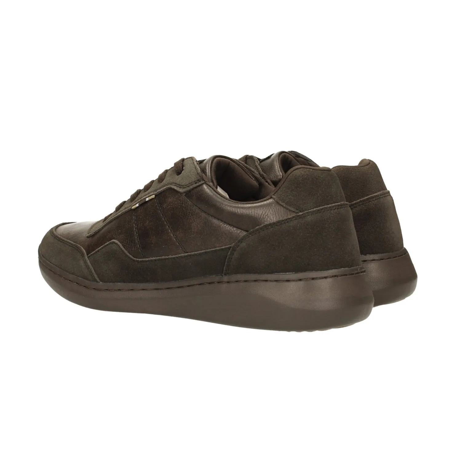 Sneakers con sottopiede in Memory Active e inserti scamosciati