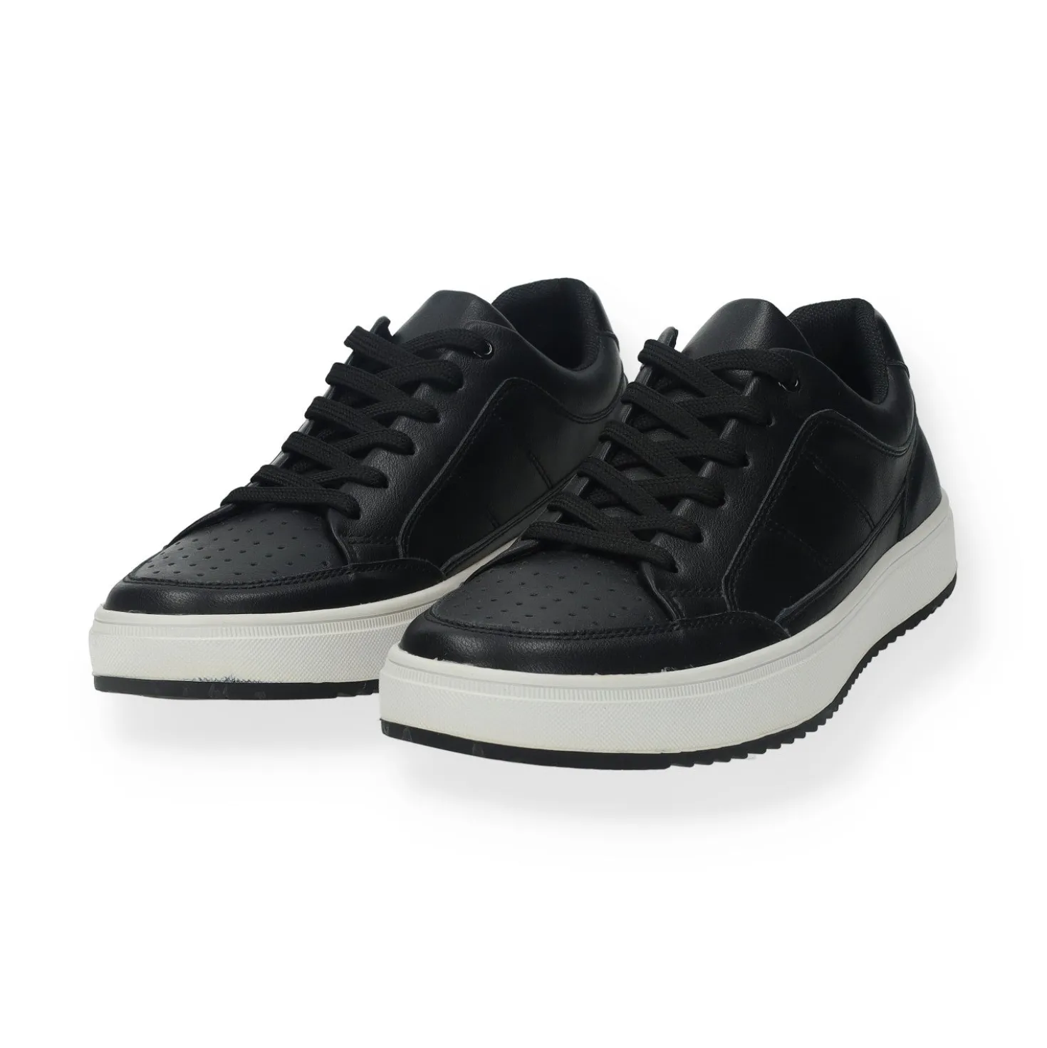 Sneakers con suola dentellata