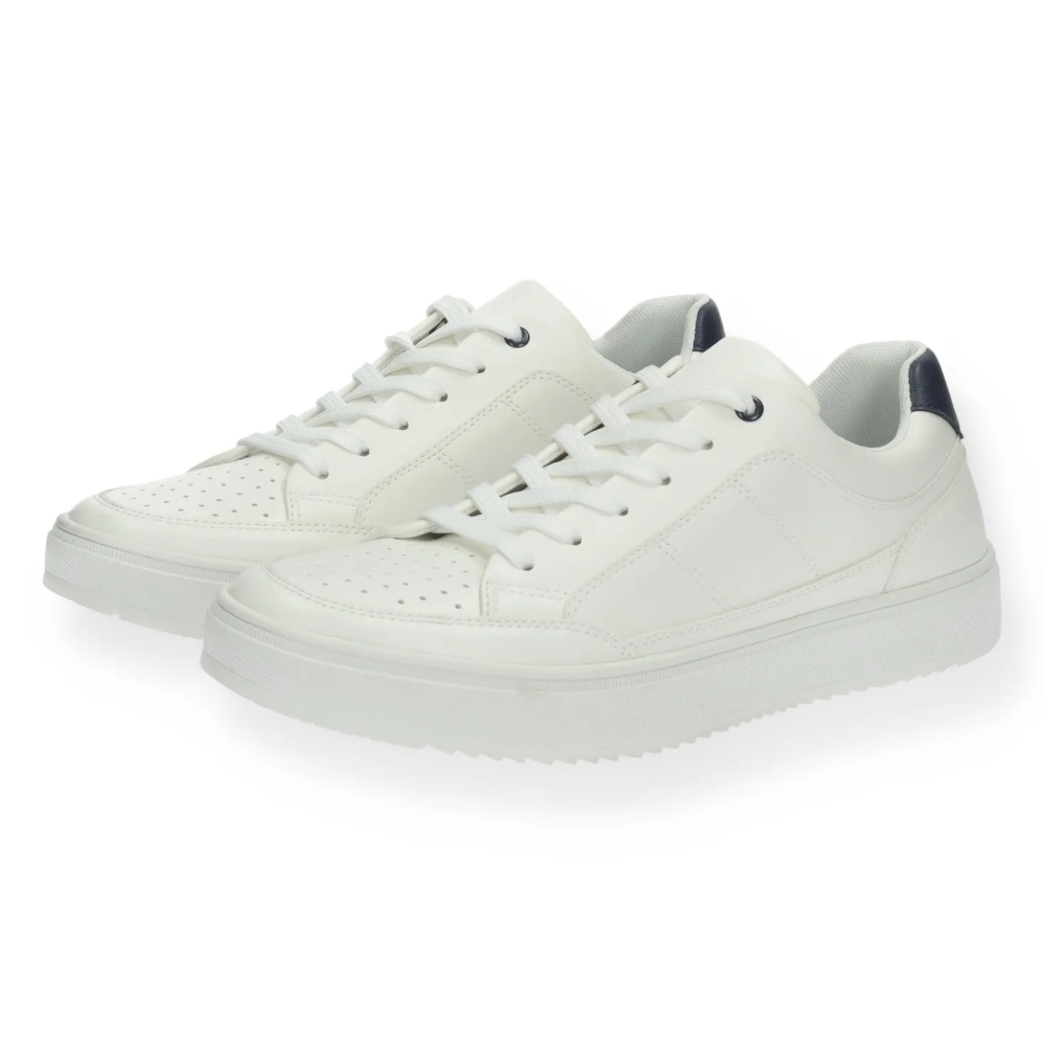 Sneakers con suola dentellata