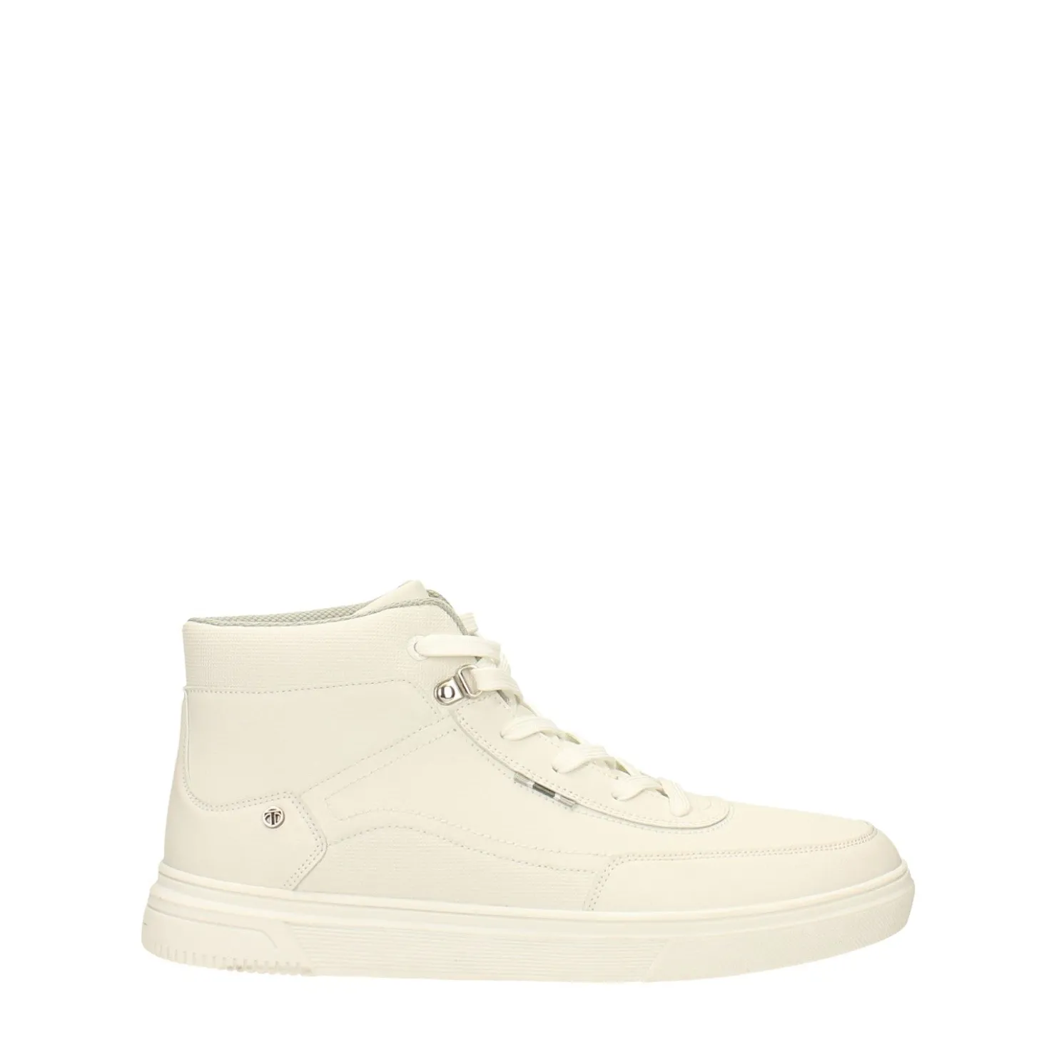 Sneakers con suola in gomma.